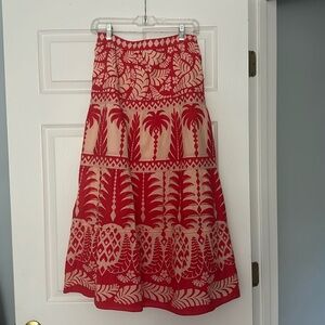 Farm rio x anthropologie skirt, small